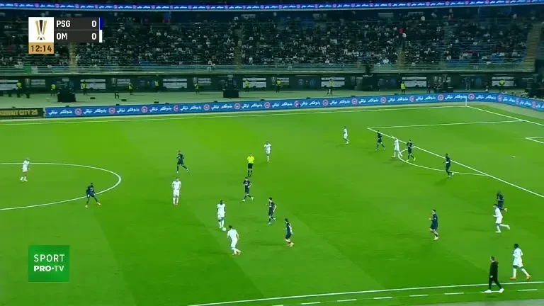 Dembele deschide scorul cu un lob elegant &icirc;n PSG - Marseille, exclusiv pe VOYO (08.01.2026)