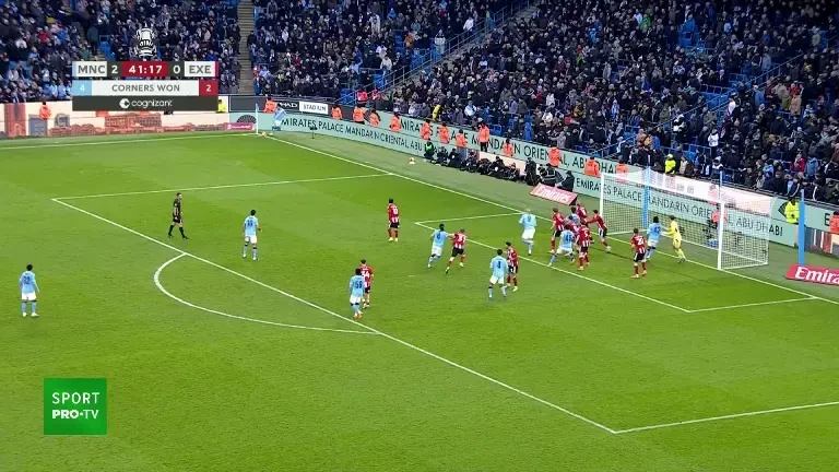 Manchester City - Exeter, VOYO: Gol Ake (minutul 42)