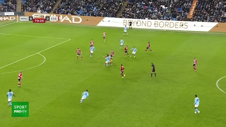 Manchester City - Exeter, VOYO: Gol Reijnders (minutul 72)