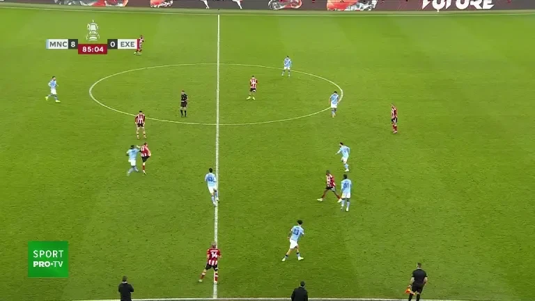 Manchester City - Exeter, VOYO: Gol McAidoo (minutul 86)