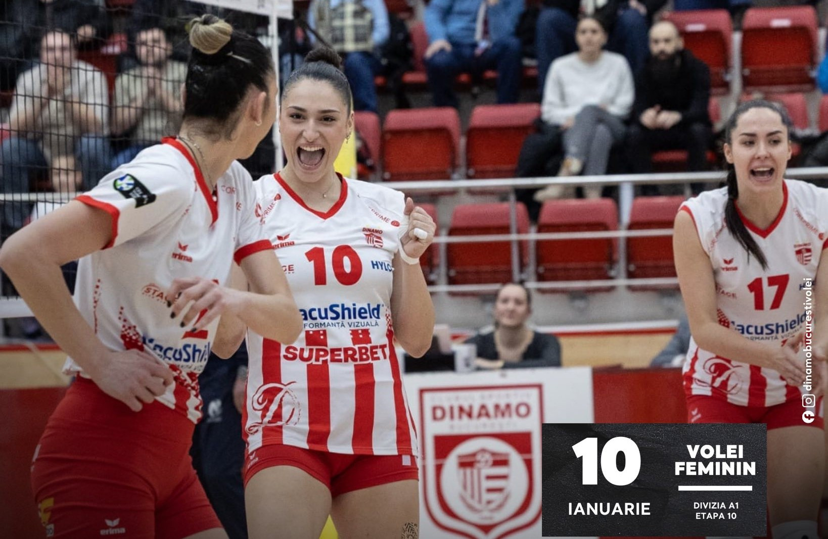 Dinamo, demonstrație de forță cu Rapid!