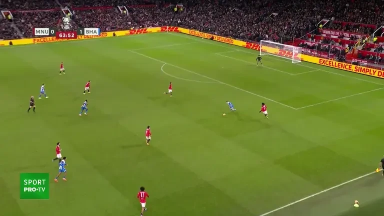 Manchester United - Brighton: Gol minutul 64