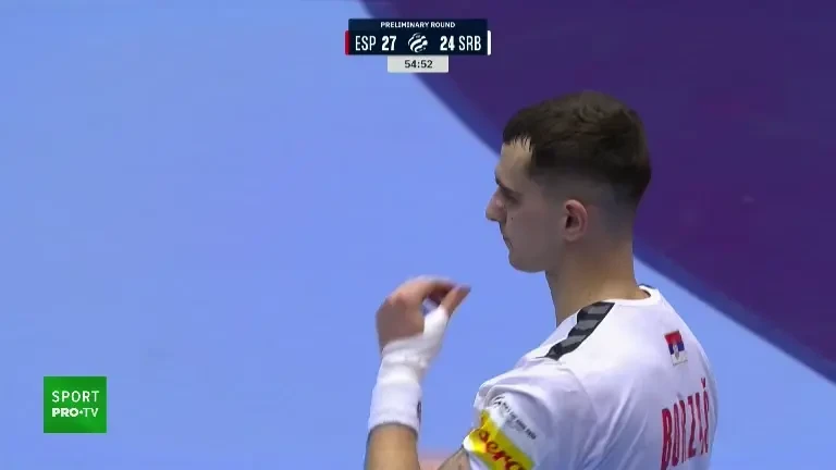 Spania - Serbia 29-27 (EHF EURO 2026, VOYO)