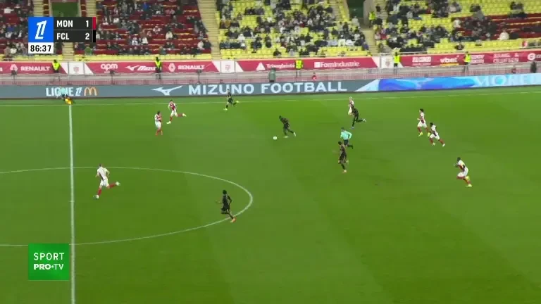 AS Monaco - Lorient 1-3 | Ultimul gol al partidei