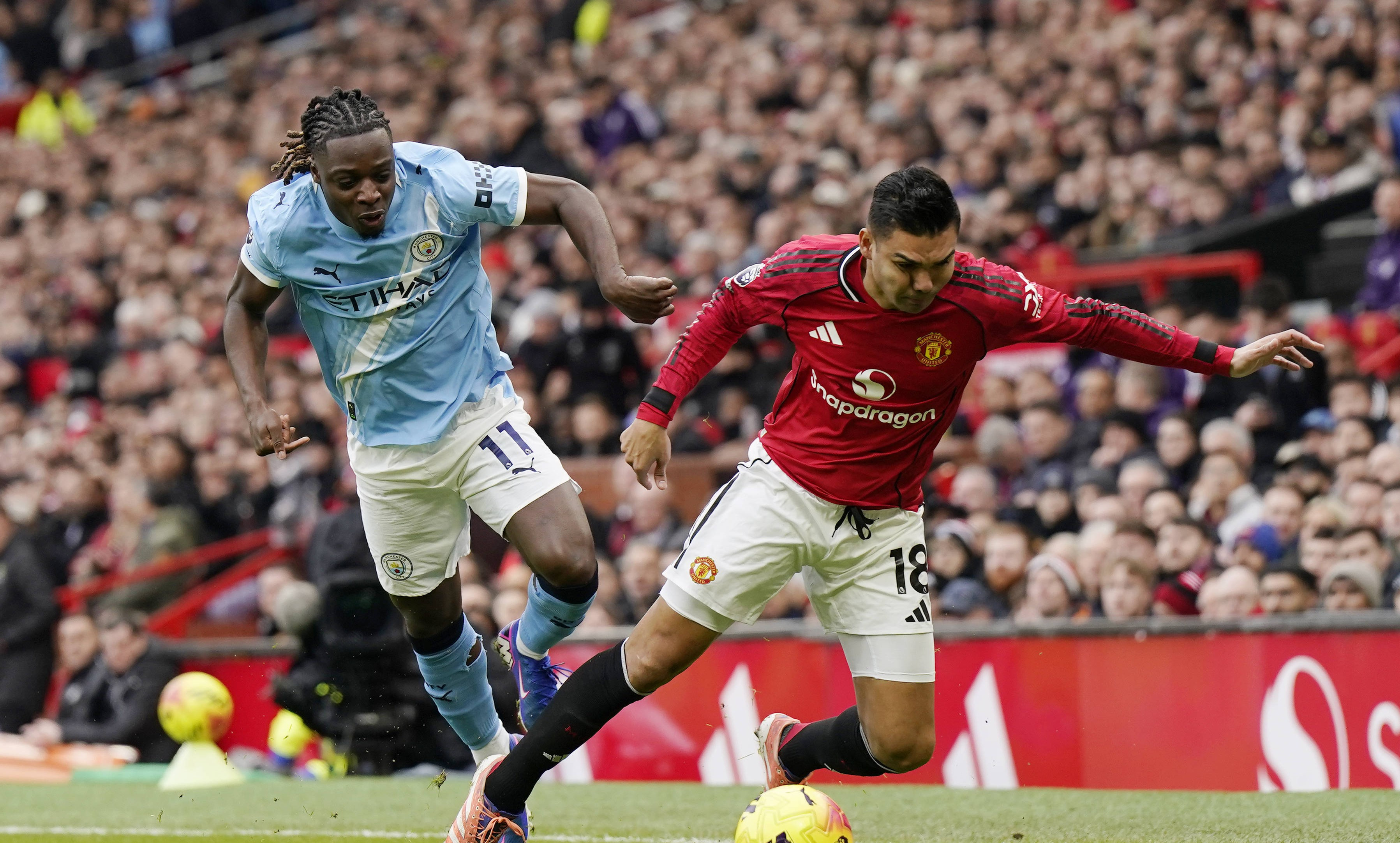 Manchester United - Manchester City 0-0, ACUM, pe VOYO! Debut în derby contra lui Guardiola pentru Michael Carrick