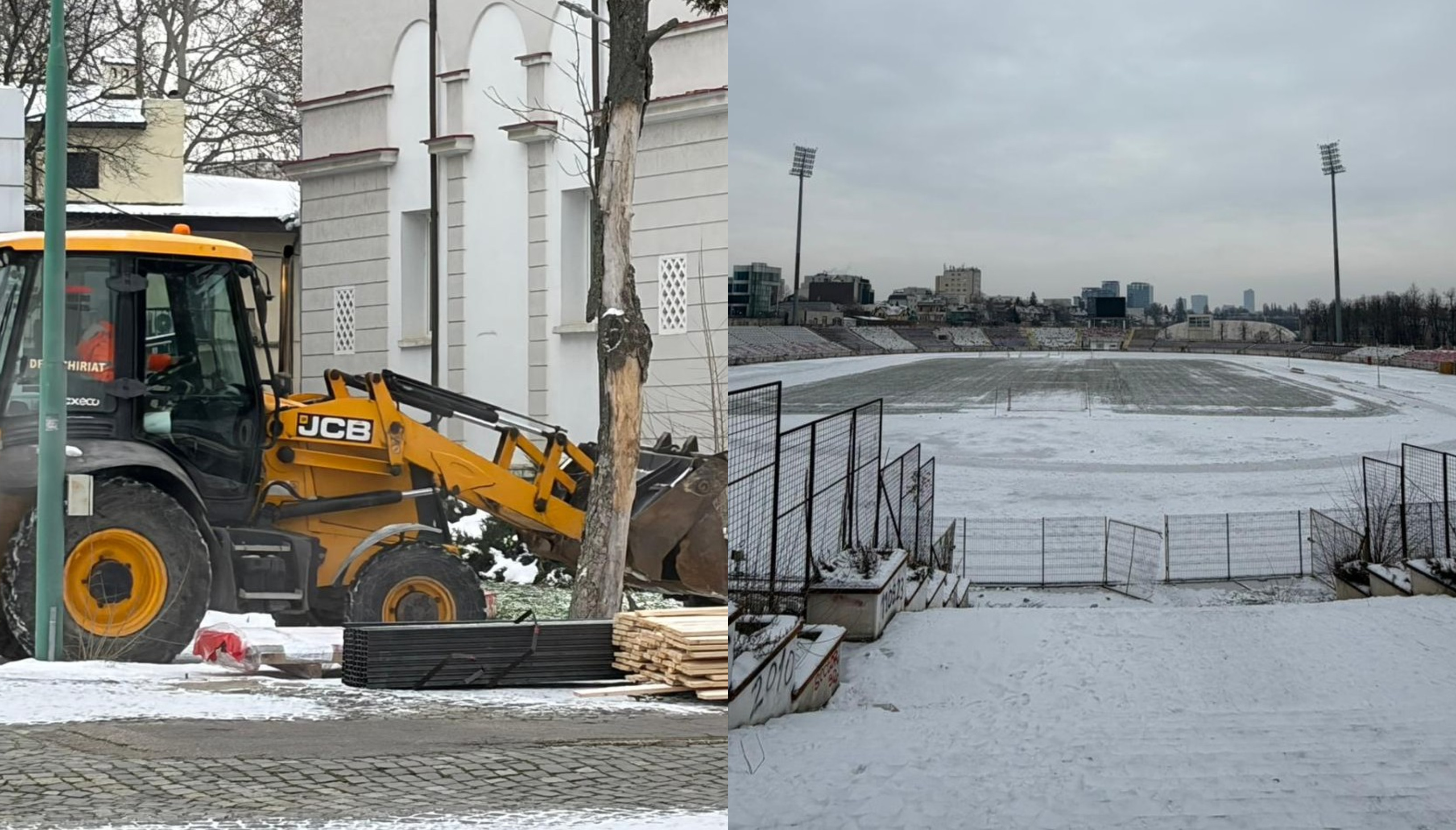 Au intrat buldozerele în „Ștefan cel Mare”! Imaginile unei zile istorice pentru Dinamo