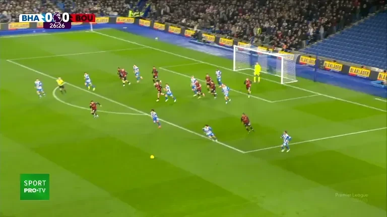 Premier League | Brighton – Bournemouth, gol minutul 32 (19.01.2026)