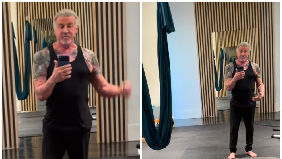 Internetul e în stare în șoc: "Wow, tipul asta are 80 de ani!" Sylvester Stallone face sport zilnic și arată incredibil