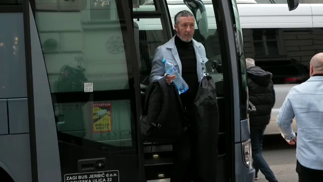 FCSB a ajuns la Zagreb! Imagini de la sosirea fotbaliștilor la hotel