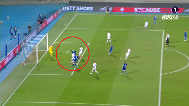 Instrucție la Zagreb. Apărarea lui FCSB, rateu după rateu în debutul meciului din Europa League