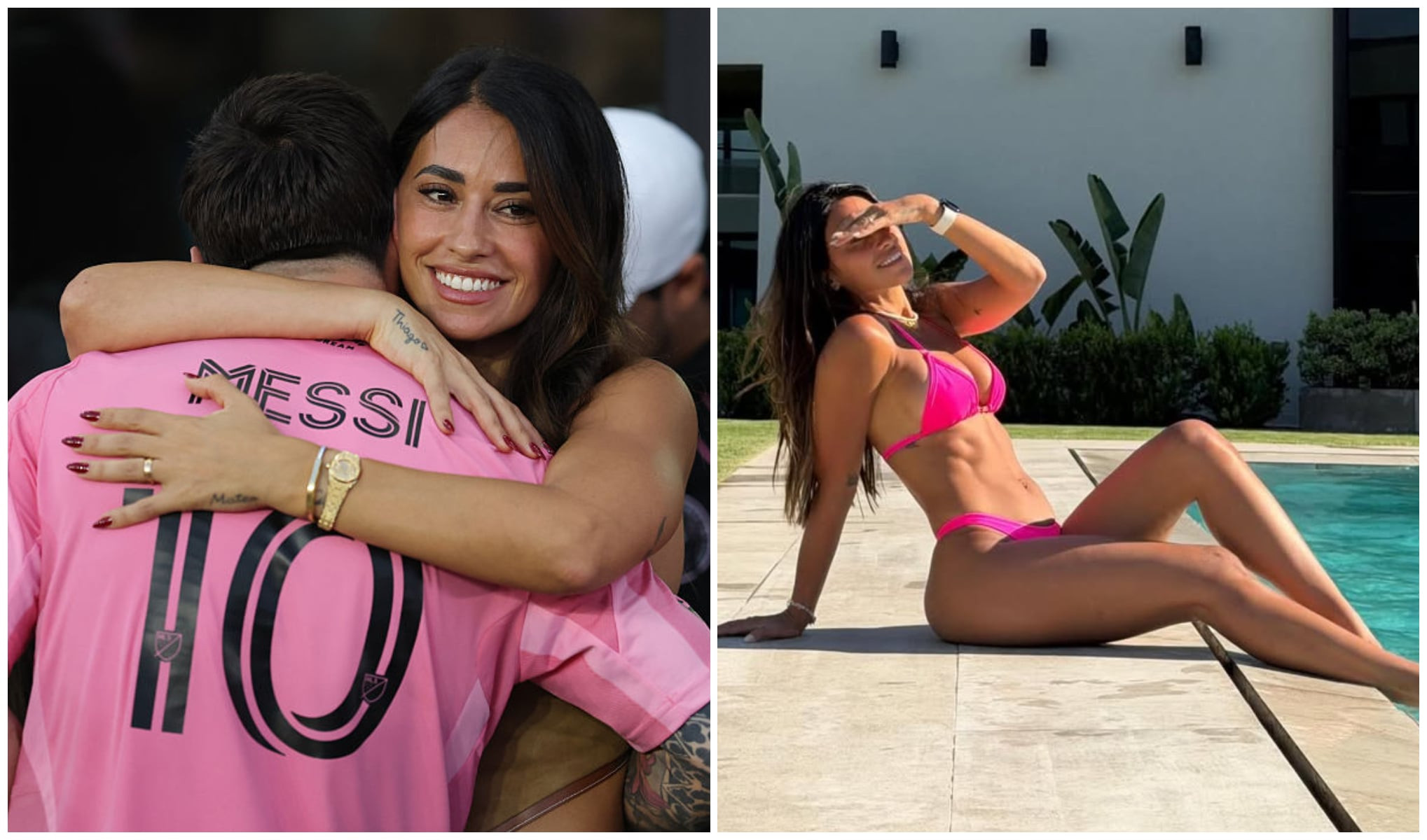 Messi și Antonela la piscină! Imaginile au adunat peste 4 milioane de like-uri și zeci de mii de comentarii: „E divină! Un corp de vis”
