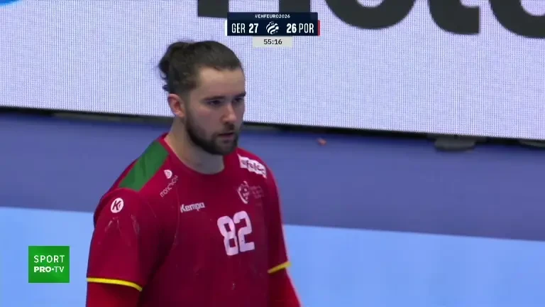 Germania - Portugalia 32-30 la Europeanul de handbal masculin (VOYO)