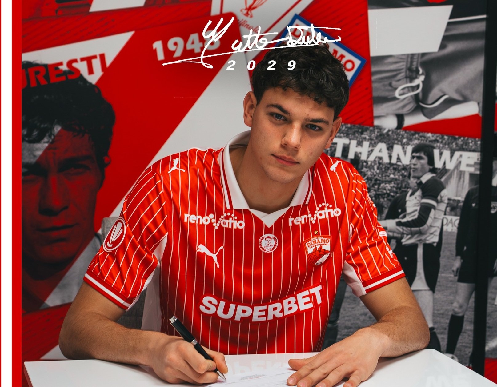 Matteo Duțu e jucătorul lui Dinamo! Prezentare de cinci stele