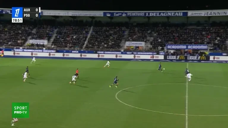 Ligue 1 | Auxerre - PSG, gol minutul 79 (23.01.2026)