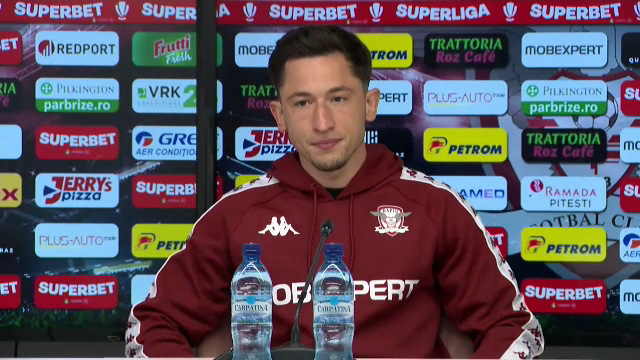 Olimpiu Moruțan, prima conferință la Rapid, ACUM