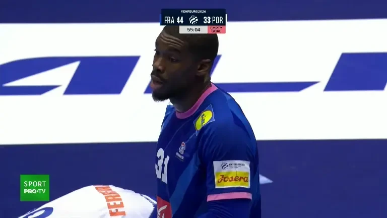 EHF Euro 2026 | Franța - Portugalia 46 - 38! A curs cu goluri în meciul de handbal de pe VOYO