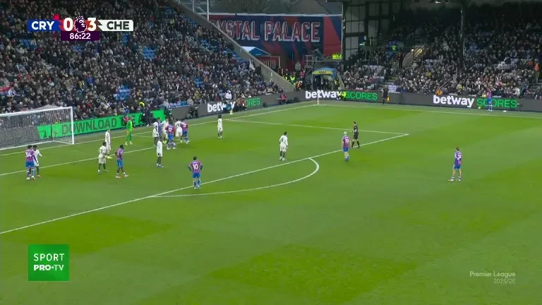 Crystal Palace - Chelsea, VOYO: Gol Richards (minutul 88)