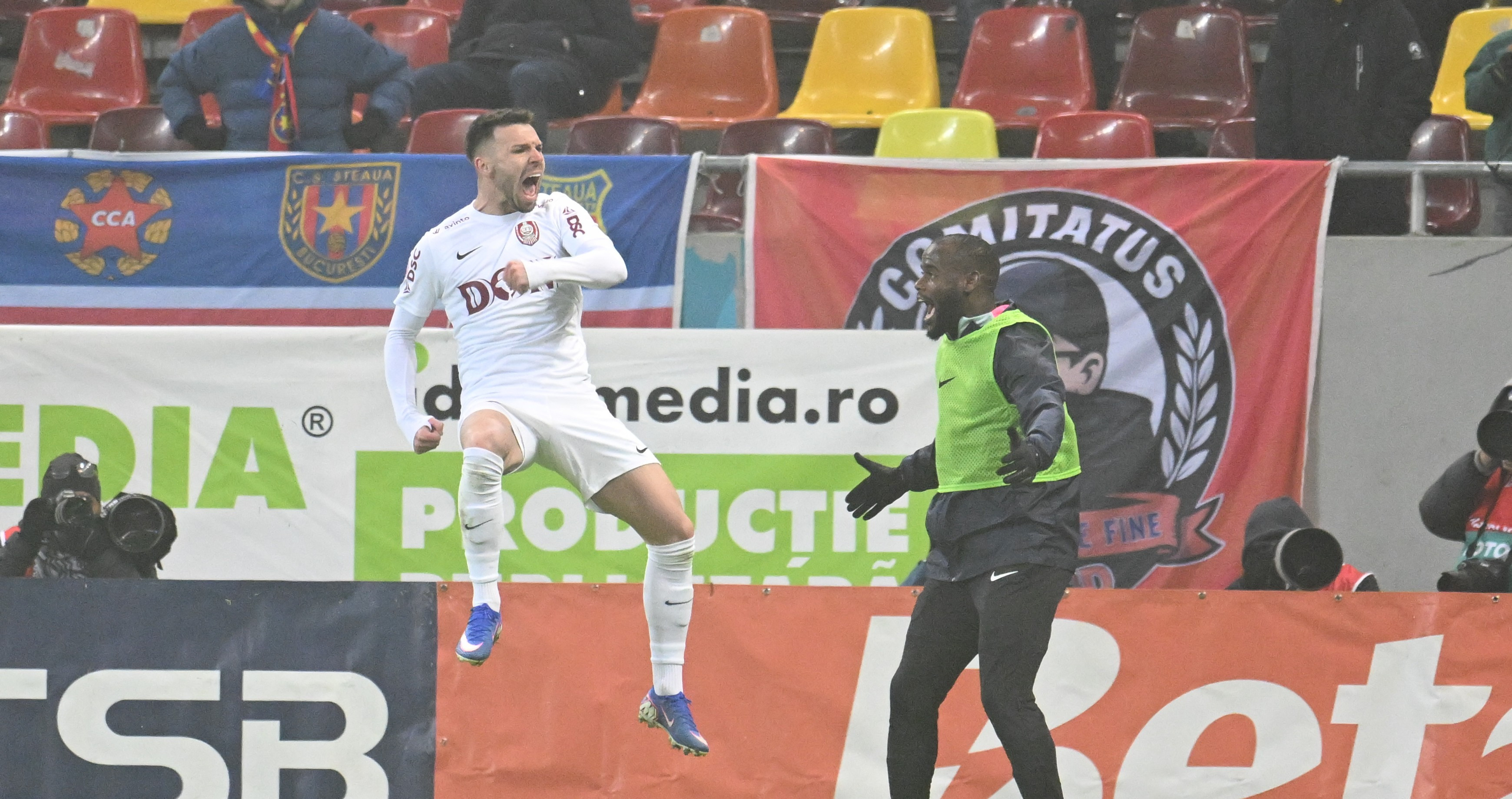 Andrei Cordea, după ce s-a bucurat ostentativ la golul marcat FCSB-ului: „Nu înțeleg de ce m-au înjurat. Dau totul la CFR”