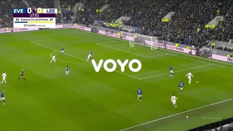 Everton - Leeds, VOYO: Gol minutul 28