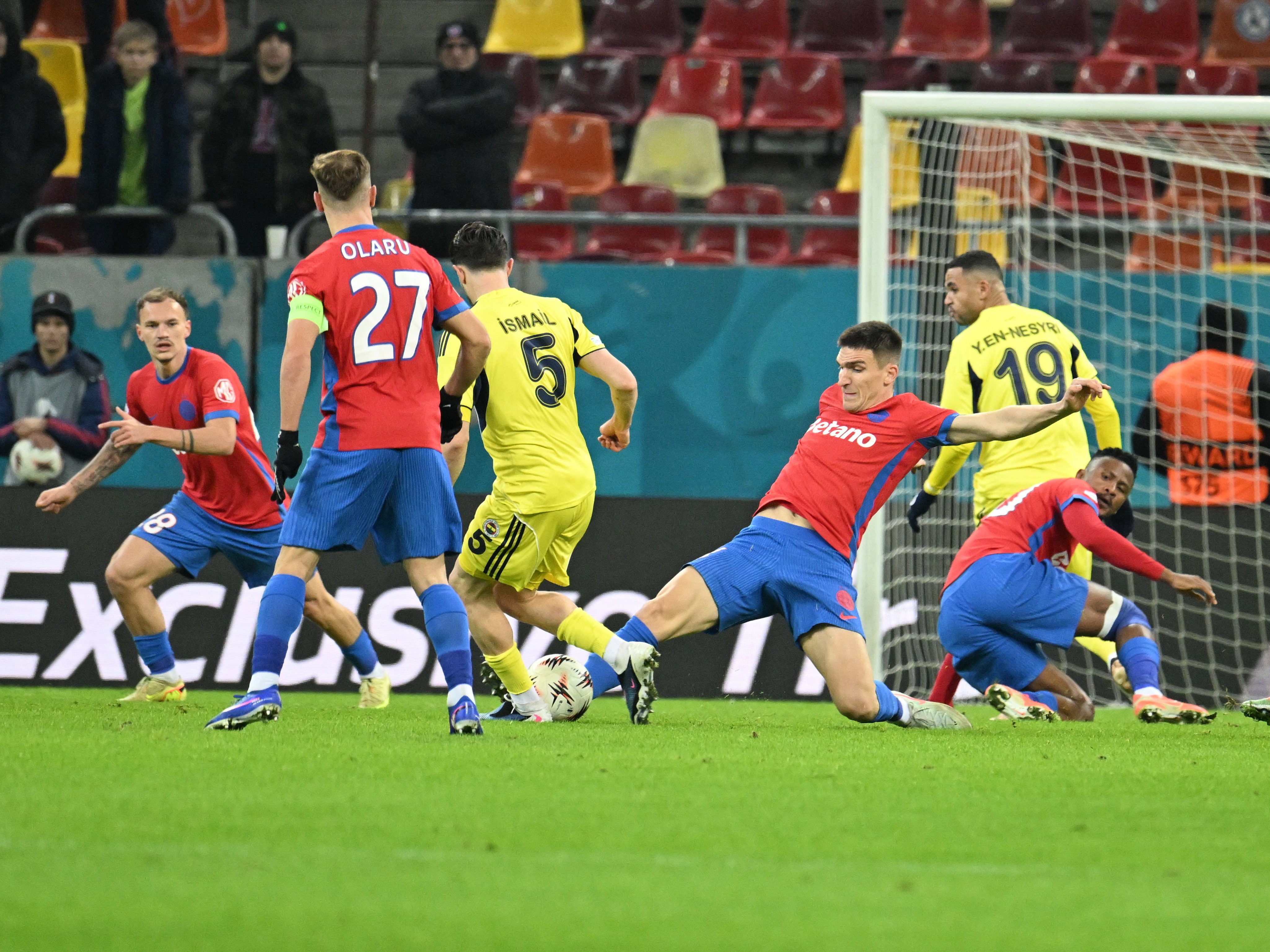 FCSB a egalat Fenerbahce după o fază superbă! Schimbarea la pauză a făcut diferența