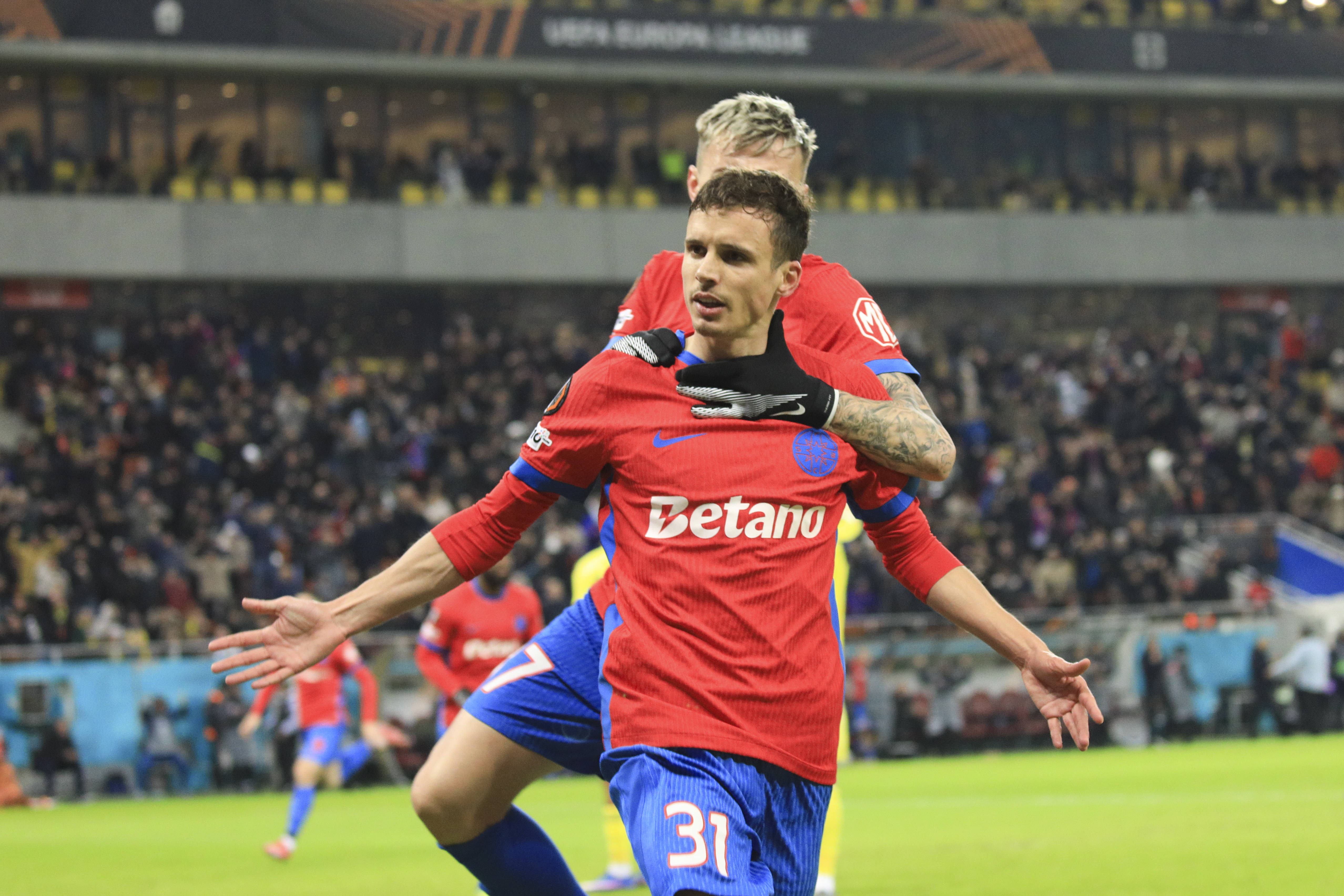 FCSB - Fenerbahce 1-1, ACUM pe Sport.ro! NEBUNIE pe Arena Națională: ploaie de ocazii