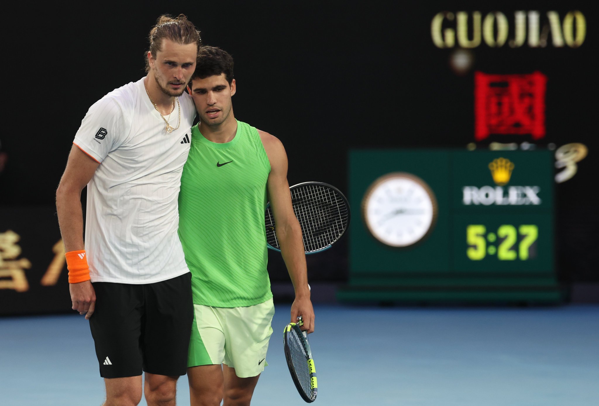 Cele mai tari puncte din cea mai lungă semifinală jucată vreodată la Australian Open, Alcaraz - Zverev