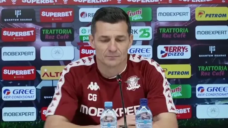 Conferință de presă Costel Gâlcă înainte de Rapid - U Cluj (30.01.2026)