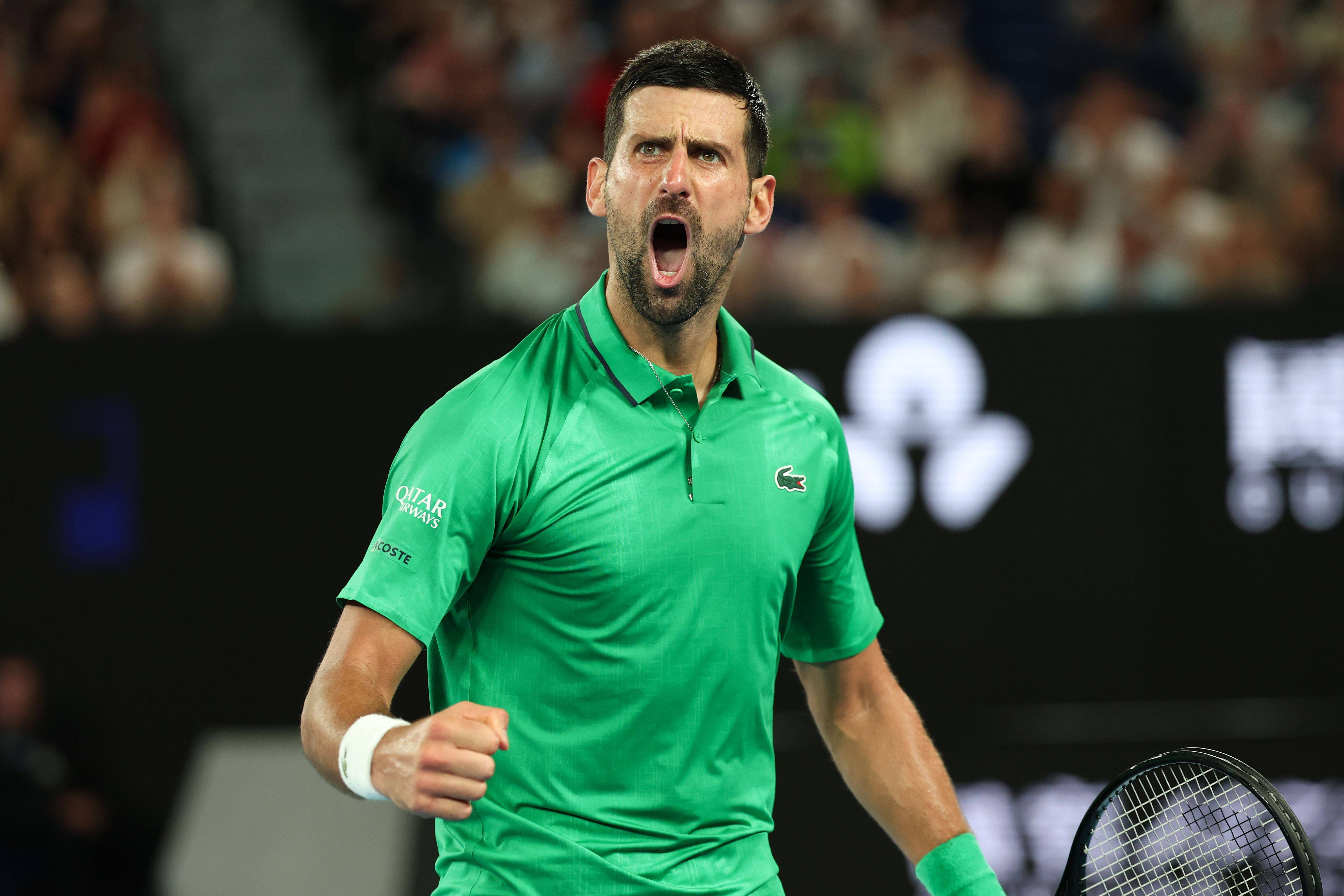 Djokovic, cel mai bun cu un motiv: la aproape 39 de ani, sârbul ajunge în a 11-a finală în Melbourne, după un „thriller” de 5 seturi cu Sinner