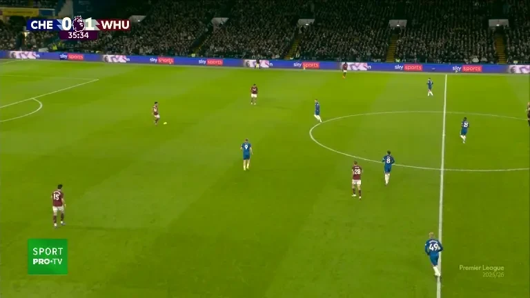 Premier League | Chelsea - West Ham United, gol minutul 36
