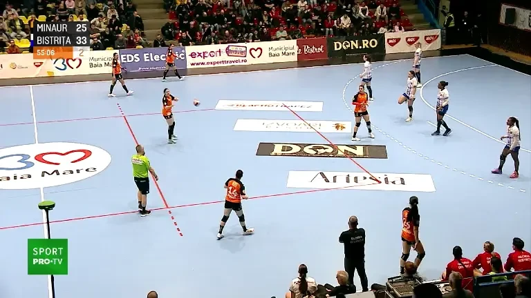 Minaur Baia Mare - Gloria Bistrița 26-36 în Liga Florilor (31.01.2026)
