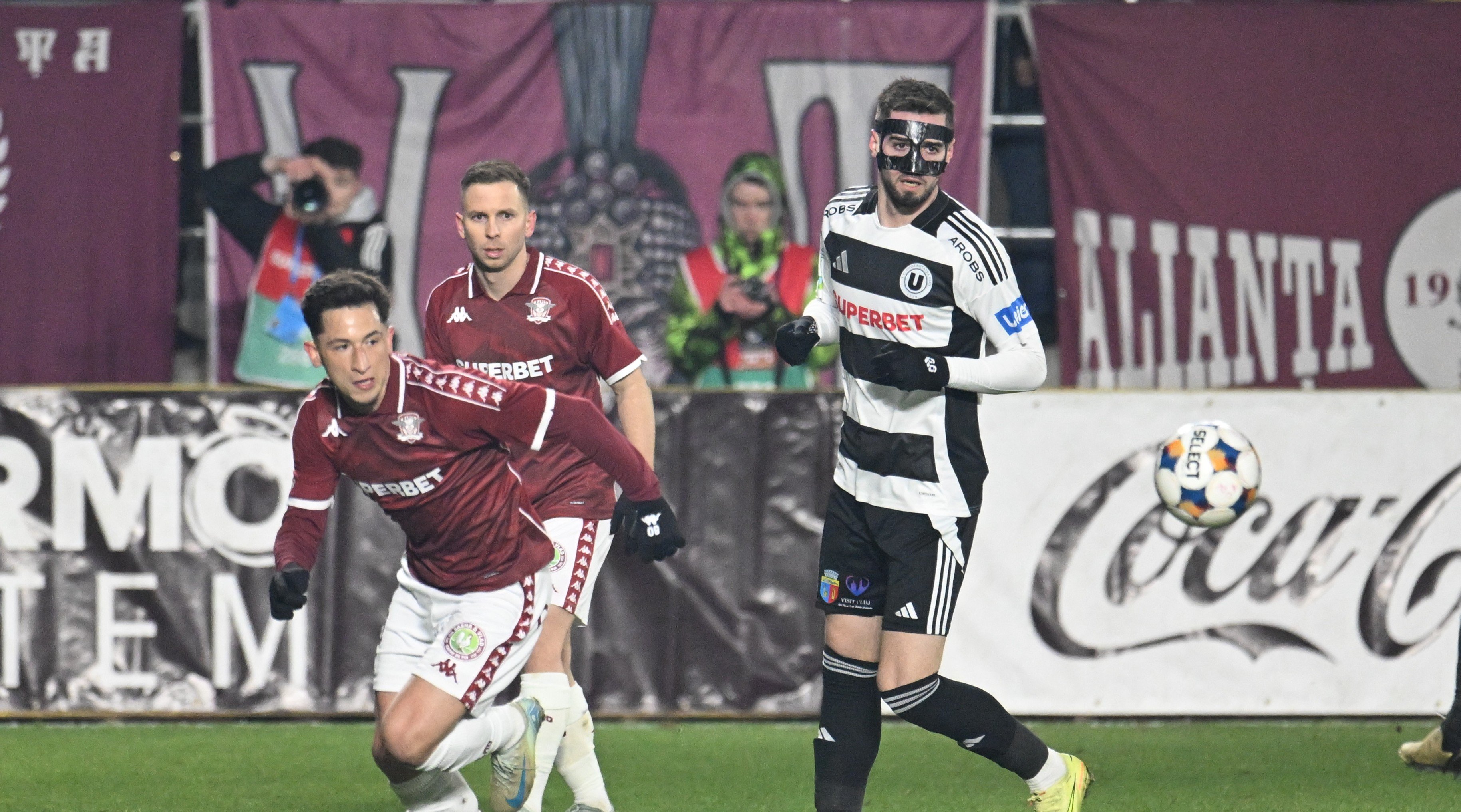 Rapid - U Cluj 0-0 ACUM, pe site-ul Sport.ro | Meci tare în Giulești! Echilibru după prima parte