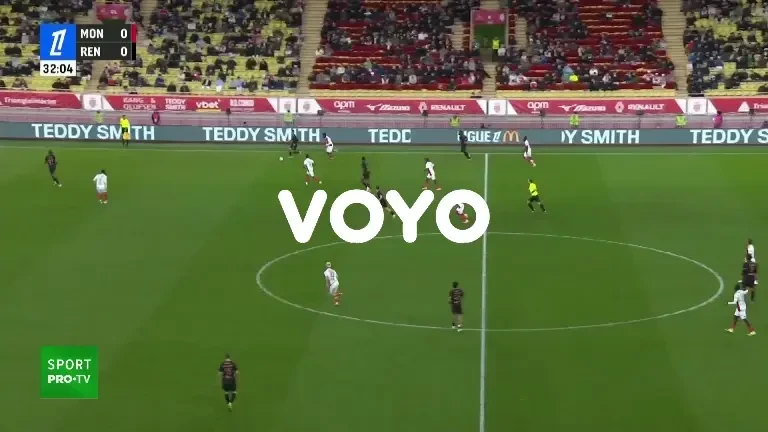 Ligue 1, pe VOYO | Monaco - Rennes - REZUMAT
