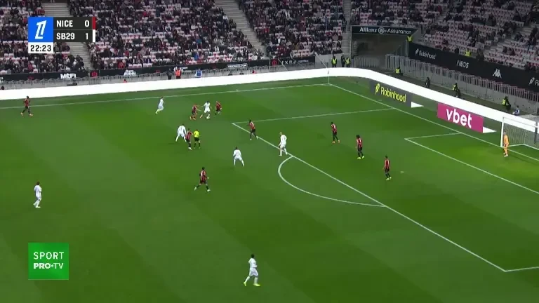 Ligue 1 | Nice - Brest, gol minutul 23