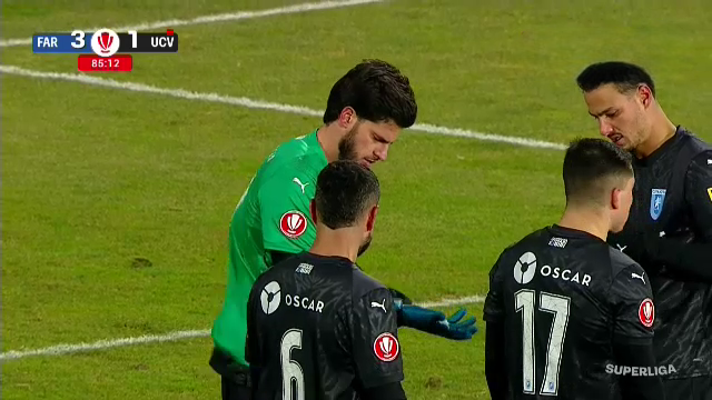 Tudor Băluță, dărâmat după Farul - Craiova 4-1: "E dureros! Tremur de frig și acum, în poartă nu mai puteam"