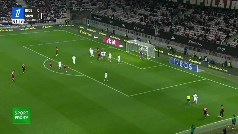 Ligue 1 | Nice - Brest, gol minutul 63