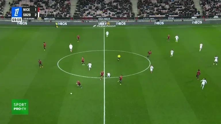 Ligue 1 | Nice - Brest, gol minutul 71