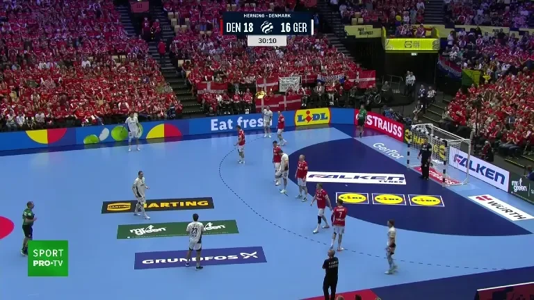 Danemarca - Germania | Parade senzaționale ale portarilor în actul secund al finalei EHF EURO 2026