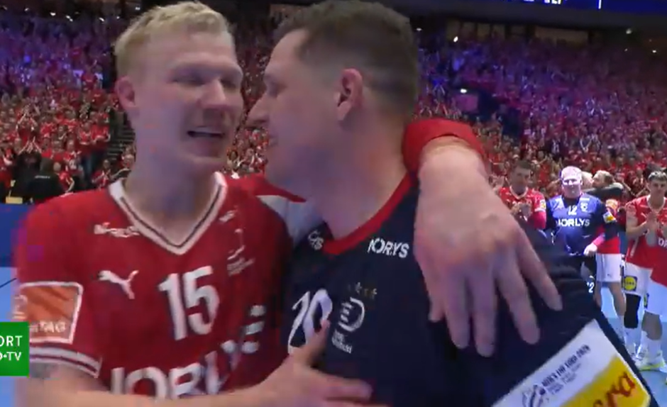 Gest magnific imediat după Danemarca - Germania, finala Europeanului de handbal