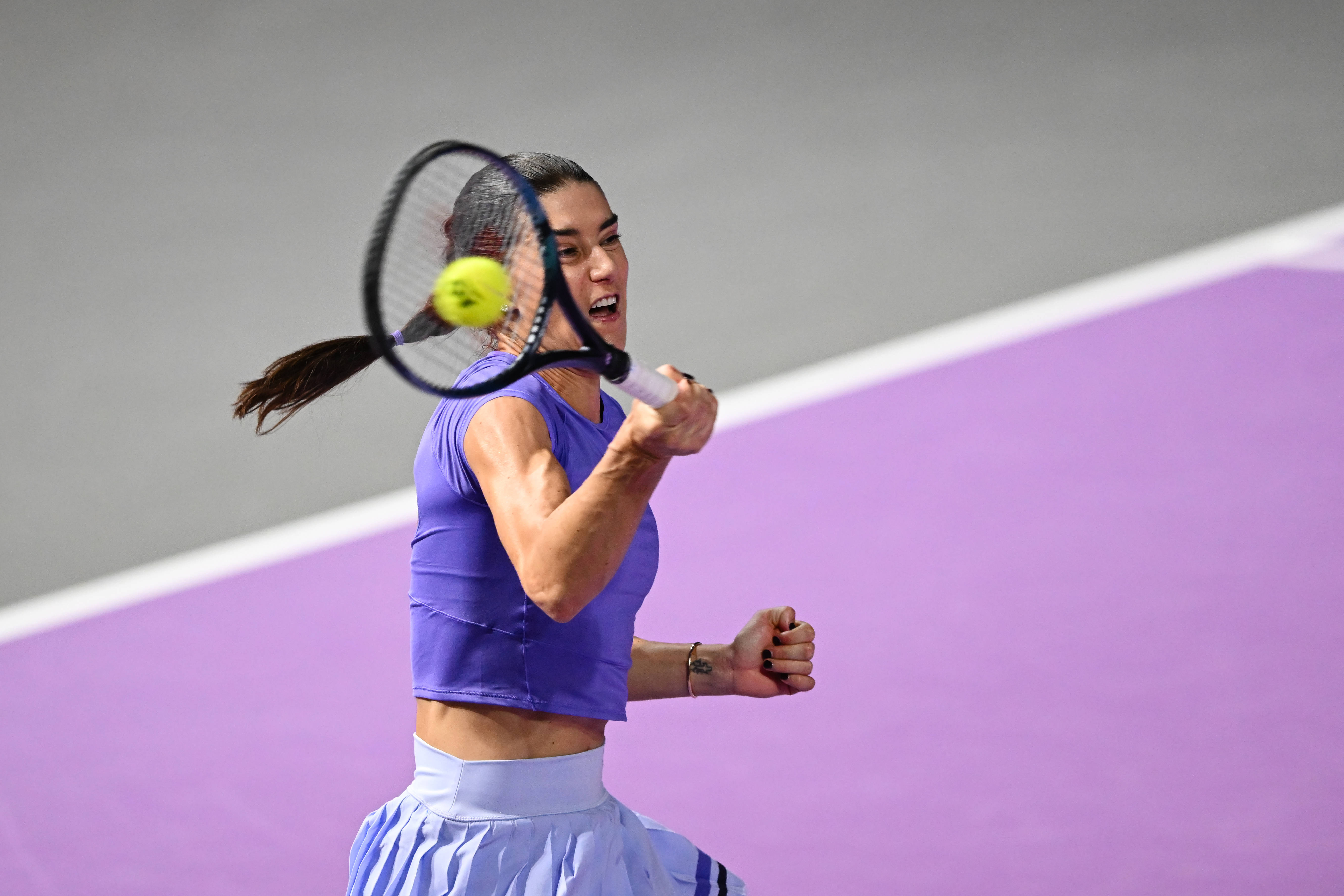 La a patra minge de meci, Sorana Cîrstea nu o mai iartă pe Anastasia Potapova, în sferturile Transylvania Open 2026 (Pro Arena și VOYO)