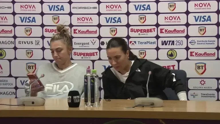 „Sunt prea nervoasă.” Gabriela Ruse și Jaqueline Cristian, eliminate în semifinalele probei de dublu de la Transylvania Open 2026