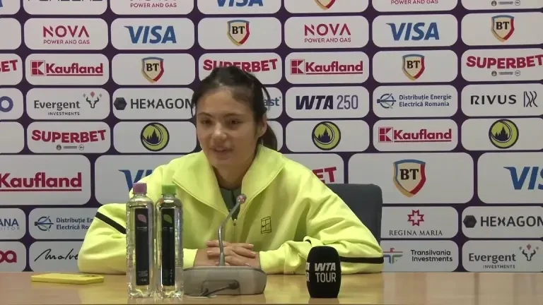 Emma Răducanu, încă un 6-0 la Cluj-Napoca: a ajuns în semifinalele Transylvania Open 2026 (Pro Arena și VOYO)
