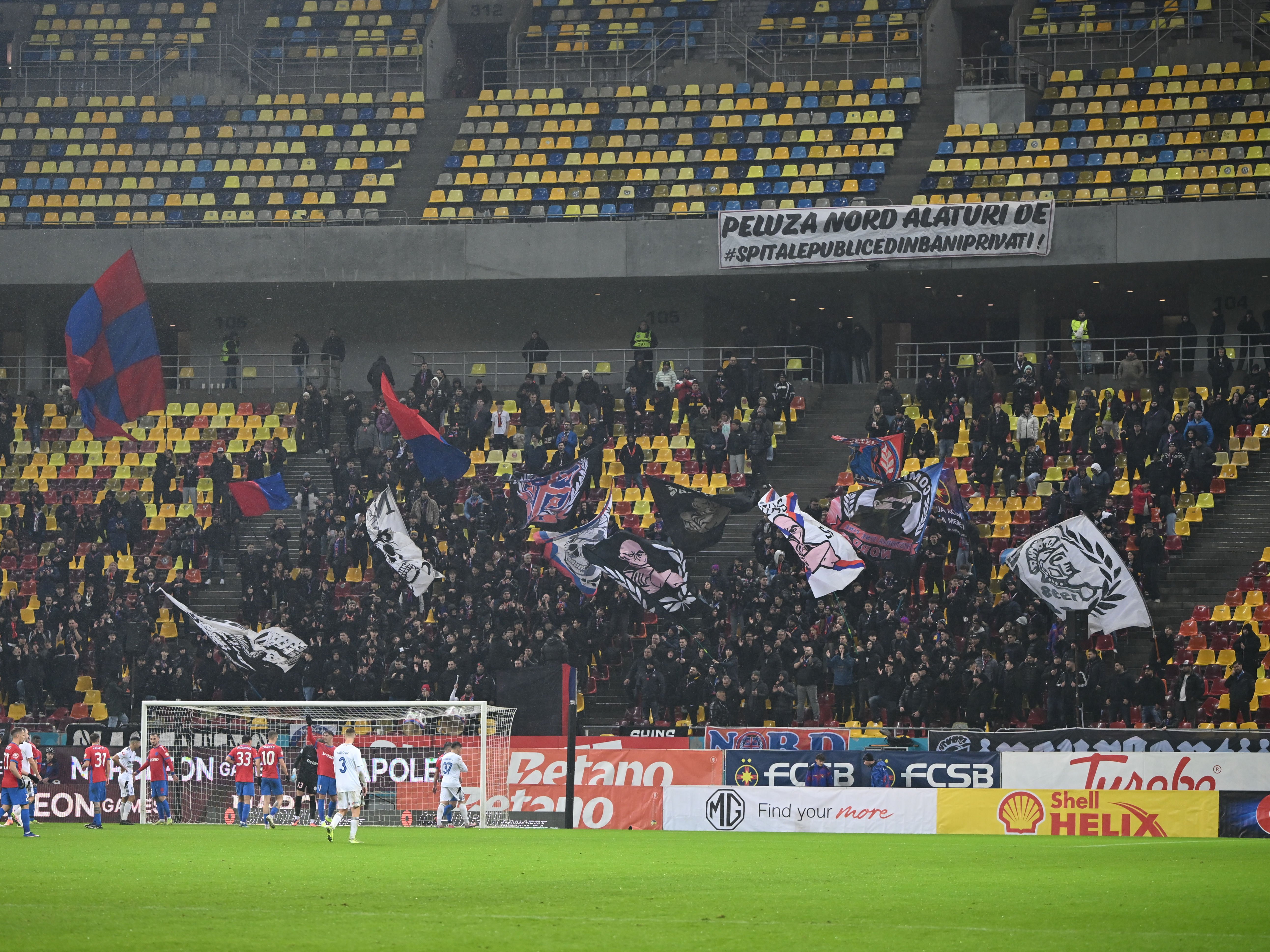 Arena Națională, aproape goală la FCSB - FC Botoșani! Câți spectatori au fost prezenți la meciul campioanei