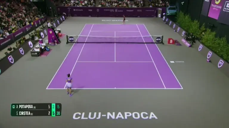 Ce înseamnă condiția fizică ireproșabilă a Soranei Cîrstea, la 35 de ani și 10 luni: punct câștigat uluitor, la Transylvania Open 2026 (Pro Arena și VOYO)