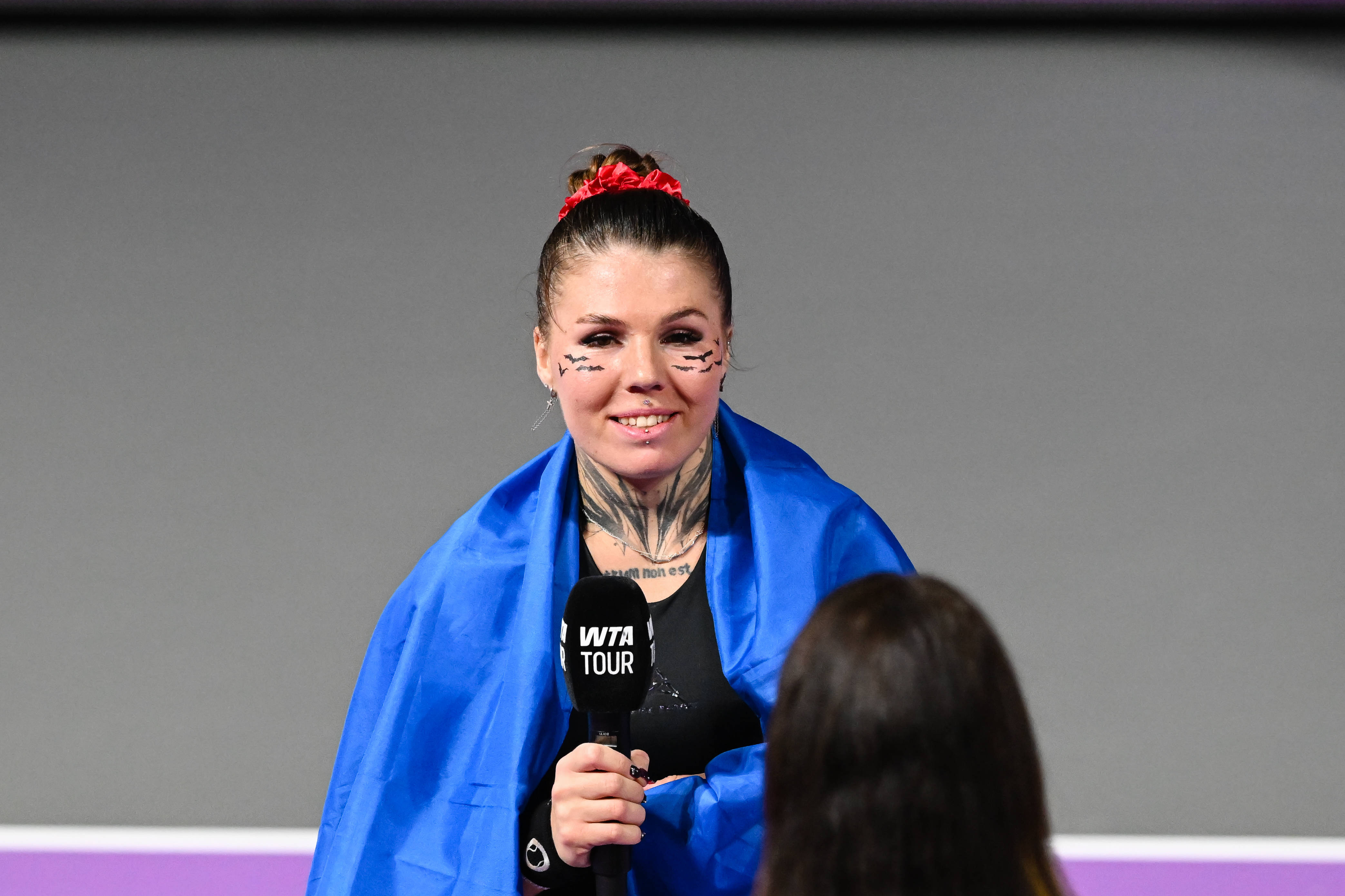 Oleksandra Oliynykova a luat steagul Ucrainei, imediat ce a reușit calificarea în Transylvania Open: ce a spus despre războiul din țara vecină