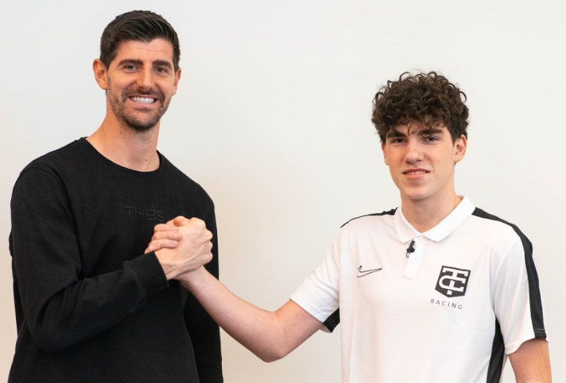 Luca Viișoreanu va concura în acest an în Eurocup-3 cu TC Racing, echipa lui Thibaut Courtois! Reacția portarului de la Real Madrid despre român