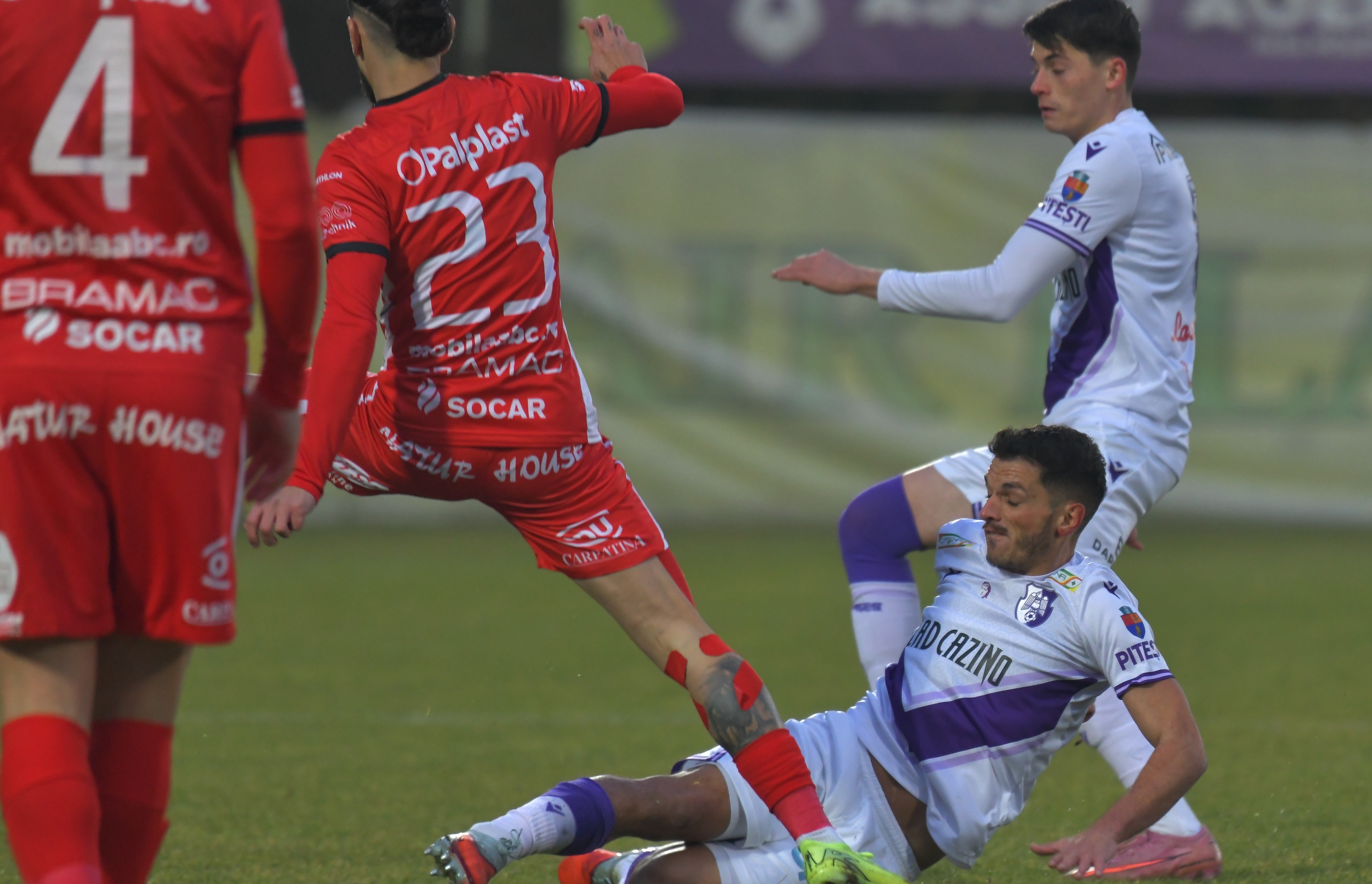 FC Argeș - FC Hermannstadt 1-0, ACUM, pe Sport.ro! Piteștenii au marcat un gol senzațional + oaspeții au rămas în zece
