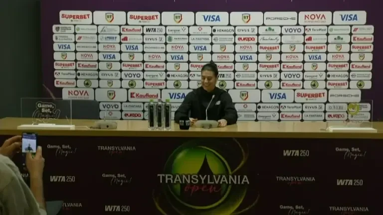 „Sunt extrem de tristă că se termină”. Sorana Cîrstea regretă că Transylvania Open ajunge la final. Ce a spus înainte de ultimul meci