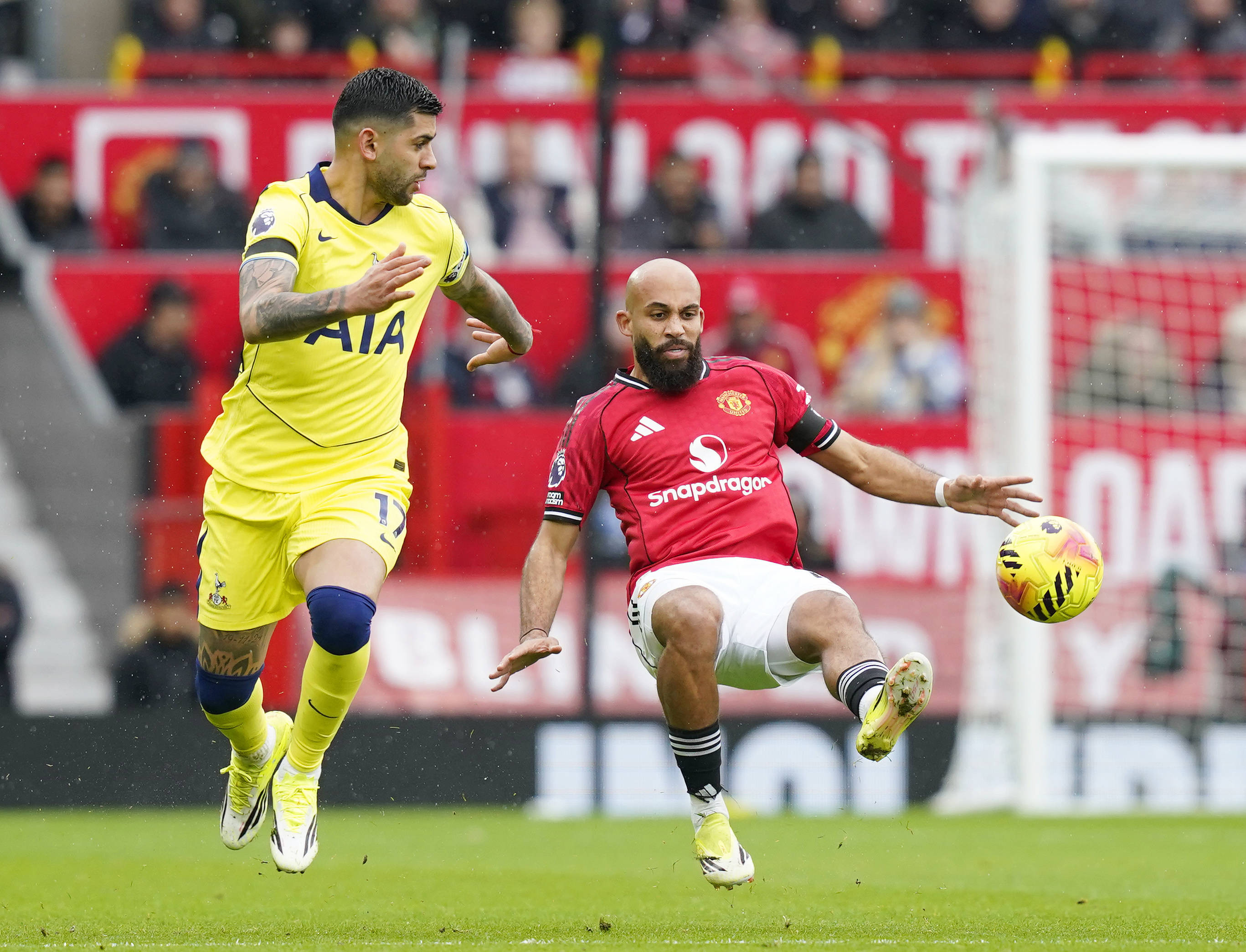 Manchester United - Tottenham 0-0, ACUM, pe VOYO! Cartonaș roșu încasat de Romero