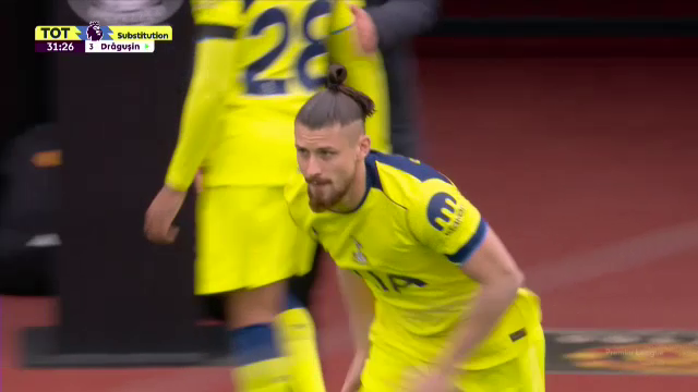 Manchester United - Tottenham 1-0, ACUM, pe VOYO | Gazdele au deschis scorul! Radu Drăgușin este pe teren