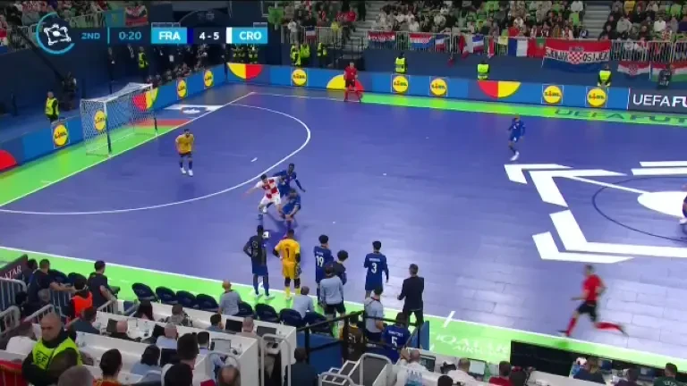 Franța a egalat la ultima fază, 5-5, în finala mică de la EURO Futsal (VOYO), dar Croația a câștigat la penalty-uri